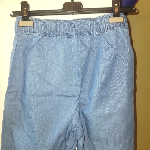 BP lightweight summer denim high waist wide leg loose fit jeans XS - Picture 8 of 9